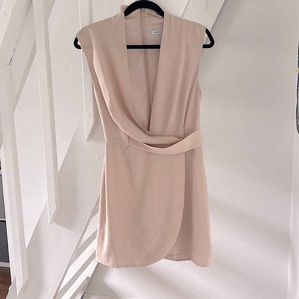 Finders Keepers Bone Color Dress